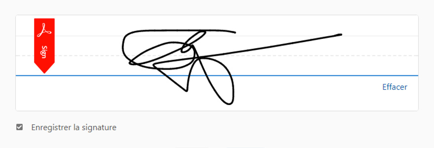 Signer un PDF